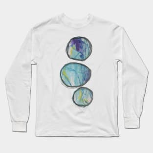 Abstract Circles Long Sleeve T-Shirt